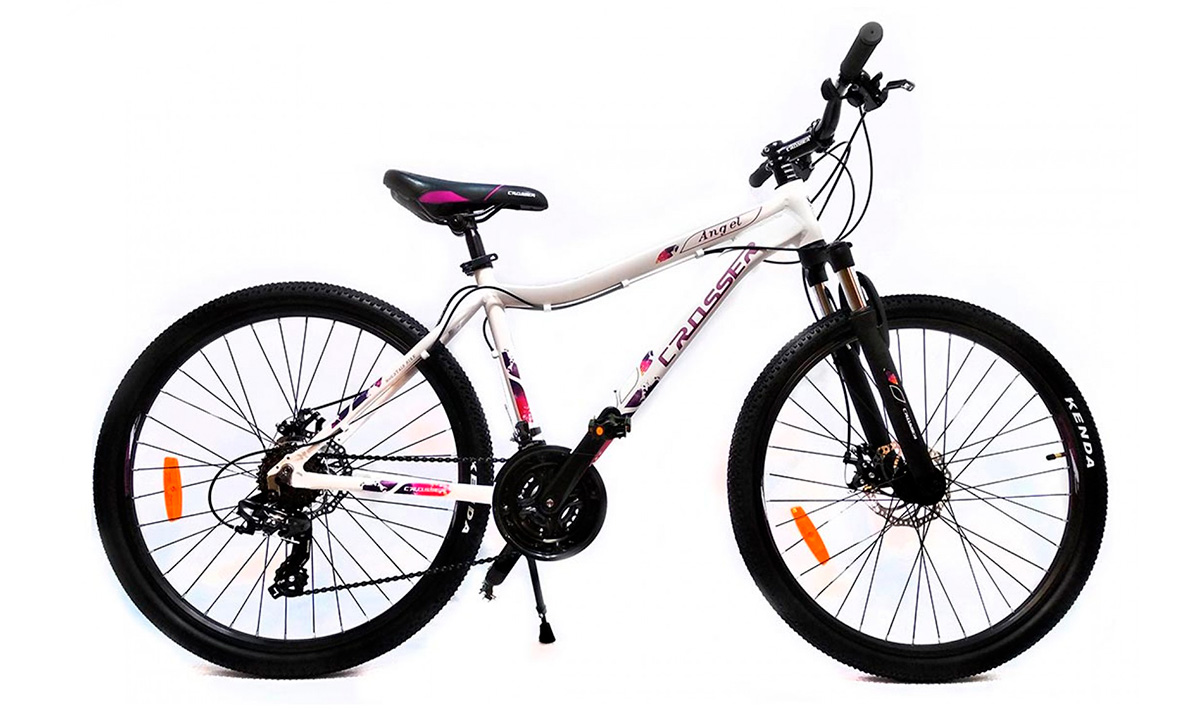 Фотографія Велосипед Crosser Angel 26" 2021, розмір М, white 